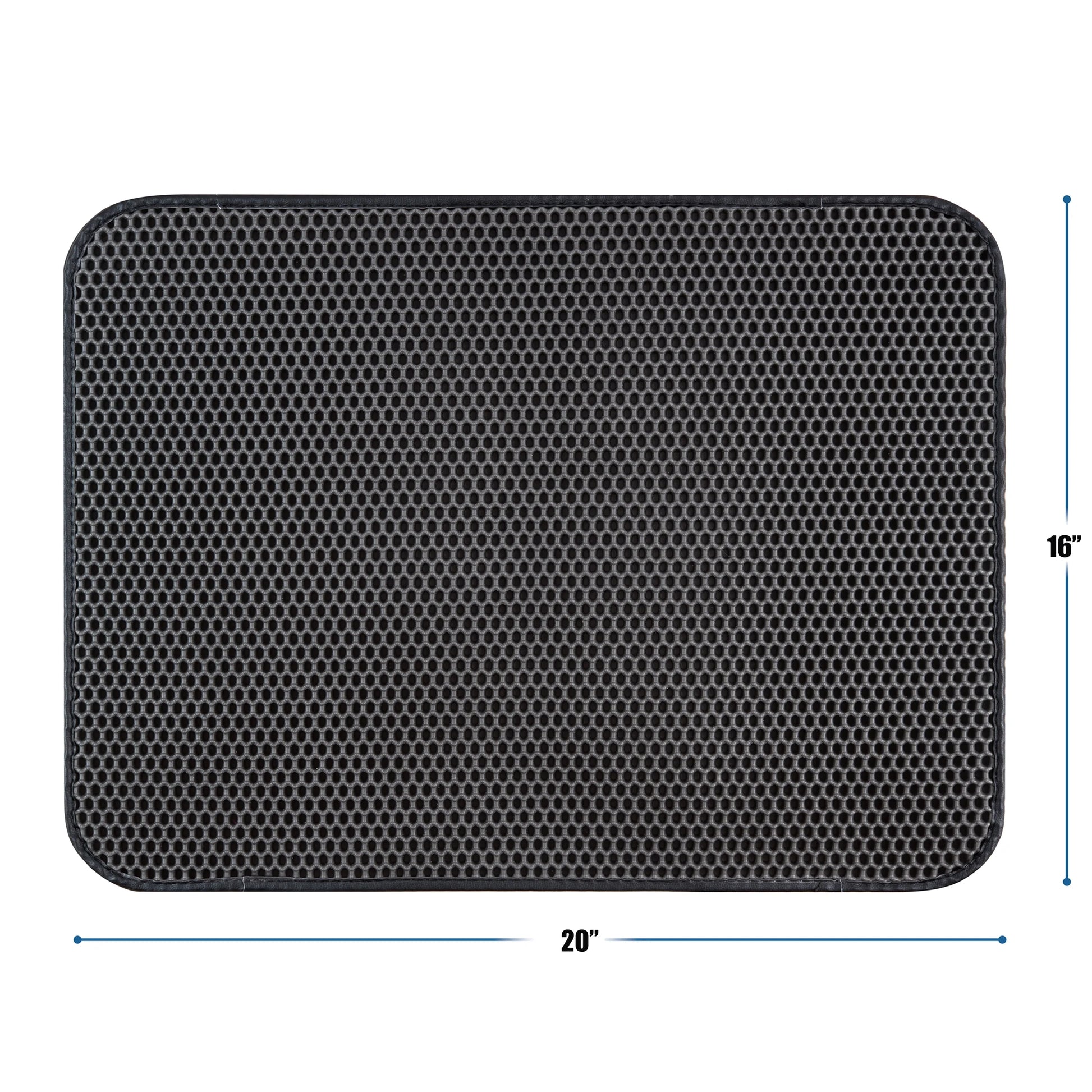 Cat Litter Trapping Mat, Waterproof Honeycomb Sifting Extra Easy Clean